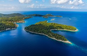 Eilanden, Mljet, Kroatië