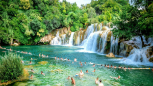 Belevenis Nationaal Park Krka Dalmatië Kroatië