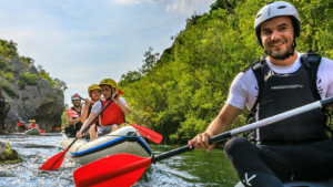 Rafting Dalmatië Cetina Kroatië