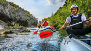 Rafting Dalmatië Cetina Kroatië