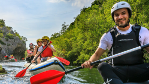 Rafting Dalmatië Cetina Kroatië