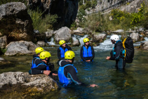 Canyoning Dalmatië Cetina Kroatië