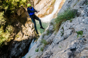 Canyoning Dalmatië Cetina Kroatië