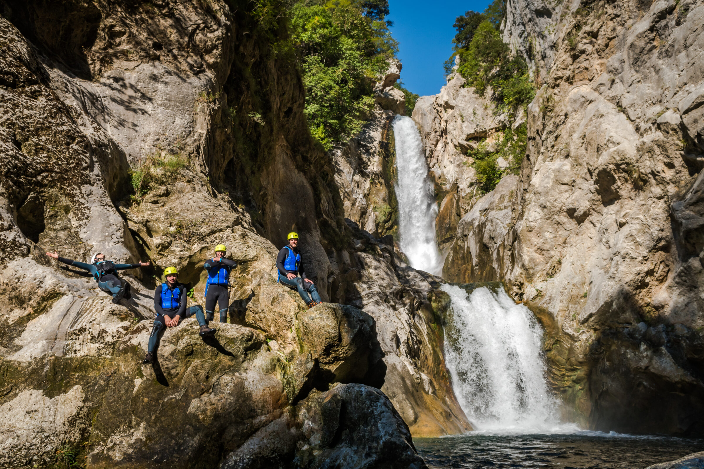 Canyoning Dalmatië Cetina Kroatië