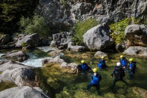 Canyoning Dalmatië Cetina Kroatië