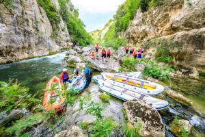 Extreme Rafting Dalmatië Cetina Kroatië