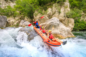 Extreme Rafting Dalmatië Cetina Kroatië