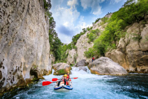 Extreme Rafting Dalmatië Cetina Kroatië