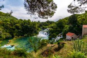 Belevenis Nationaal Park Krka Dalmatië Kroatië