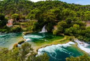 Belevenis Nationaal Park Krka Dalmatië Kroatië