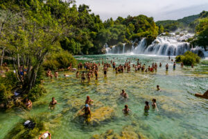 Belevenis Nationaal Park Krka Dalmatië Kroatië