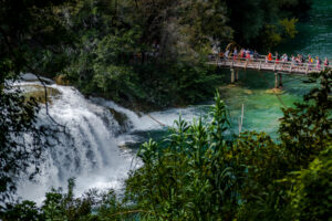 Belevenis Nationaal Park Krka Dalmatië Kroatië