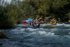 Rafting Dalmatië Cetina Kroatië