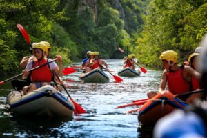 Rafting Dalmatië Cetina Kroatië