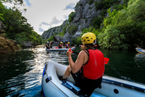 Rafting Dalmatië Cetina Kroatië