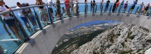 De Biokovo Skywalk, Kroatië