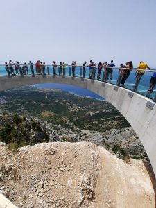 De Biokovo Skywalk, Kroatië