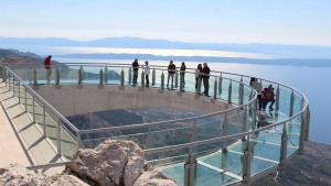 De Biokovo Skywalk, Kroatië